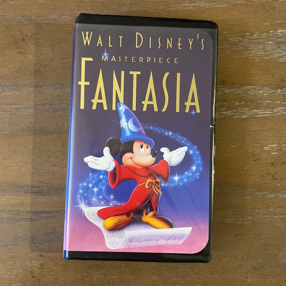 1991 Original Walt Disney's Masterpiece "Fantasia" VHS Tape